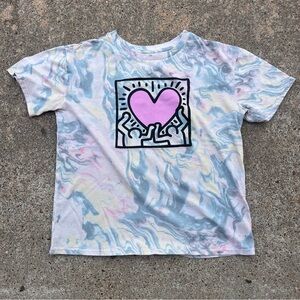Keith Haring multicolor T-shirt L